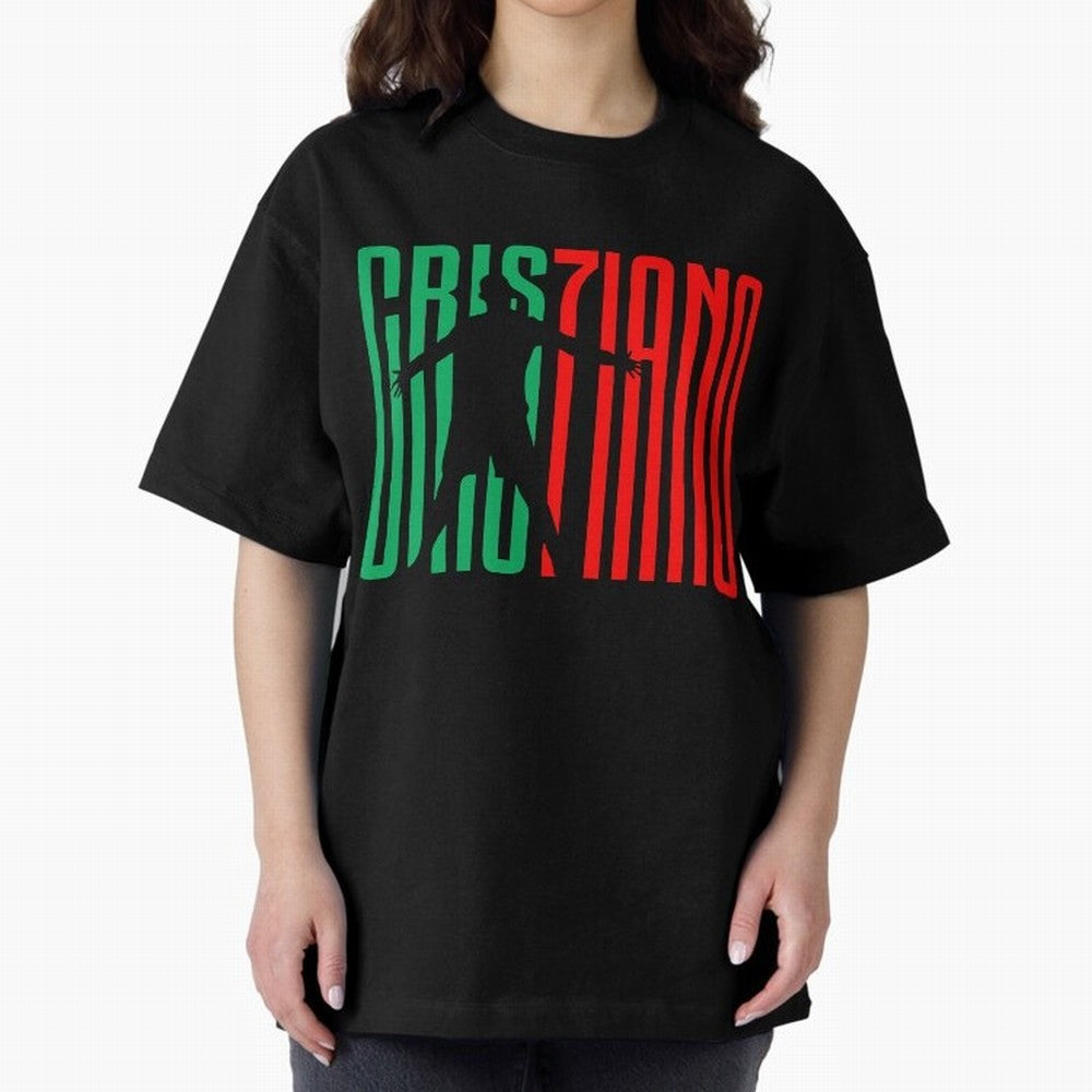 Cristiano Ronaldo 7 Oversized T-Shirt Turn Football Passion into FIFA World Cup 2026 Highlighting Cristiano Ronaldo, France Energy, Game Day Rituals, Football Legends, Country Pride and the Road to the Final; Perfect for Fans, Collectors, Family