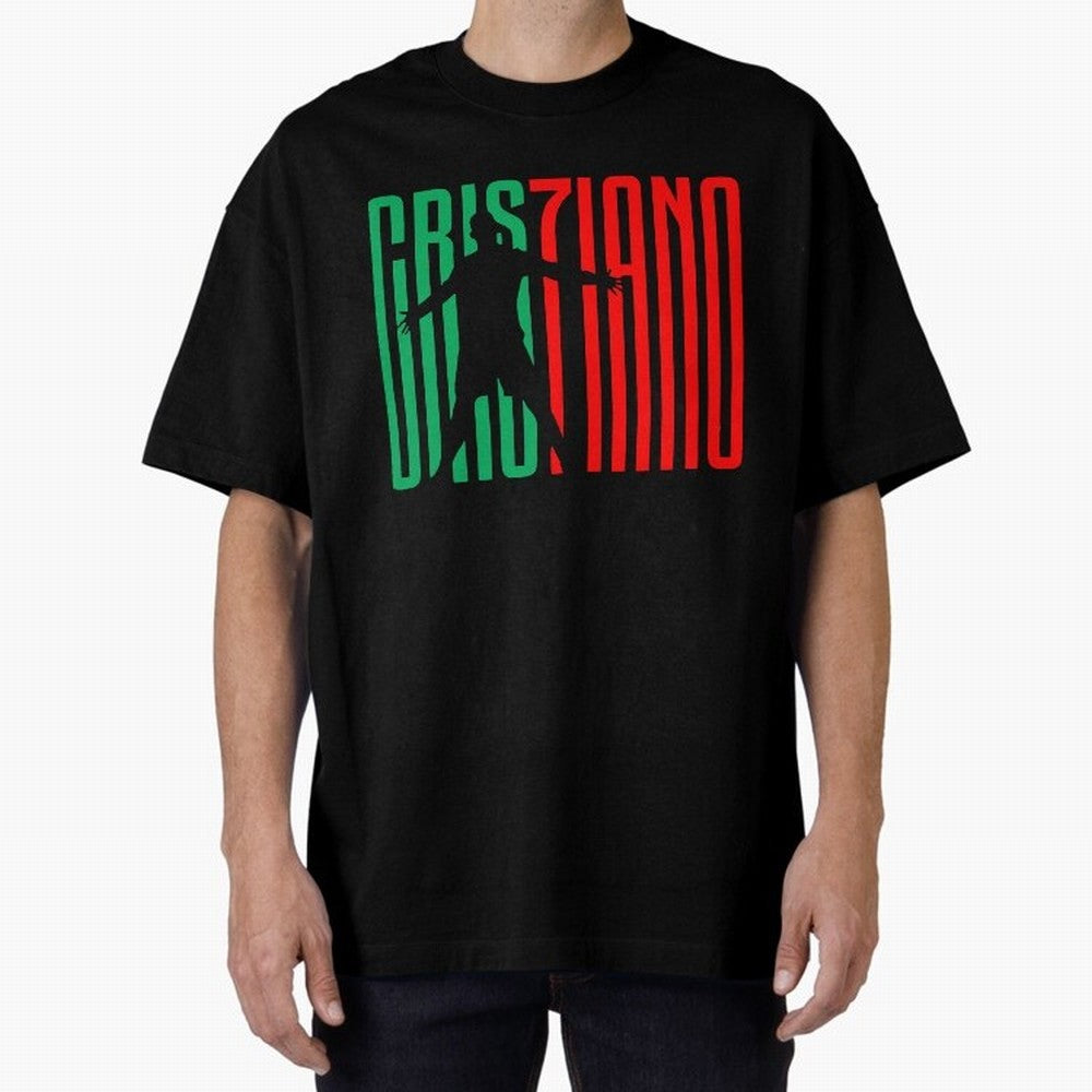 Cristiano Ronaldo 7 Oversized T-Shirt Turn Football Passion into FIFA World Cup 2026 Highlighting Cristiano Ronaldo, France Energy, Game Day Rituals, Football Legends, Country Pride and the Road to the Final; Perfect for Fans, Collectors, Family