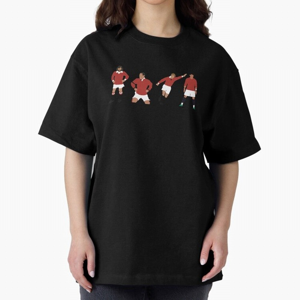 Manchester United Number 7 Design! Oversized T-Shirt Relive Global Football Passion for FIFA World Cup 2026, Inspired by Neymar, Haaland and Cristiano Ronaldo, Spain and Netherlands, Match Day Excitement, Supporter Culture, Golden Goals and Global