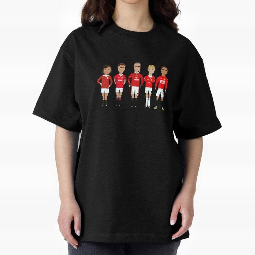 Legend 7 Oversized T-Shirt Live the Energy of FIFA World Cup 2026 for Fans of Messi, Neymar and Mbappe and Brazil, Portugal and Argentina, Bringing Vintage Soccer Flavor, Modern Football Stars, National Flags and Final Night Emotion; Perfect for