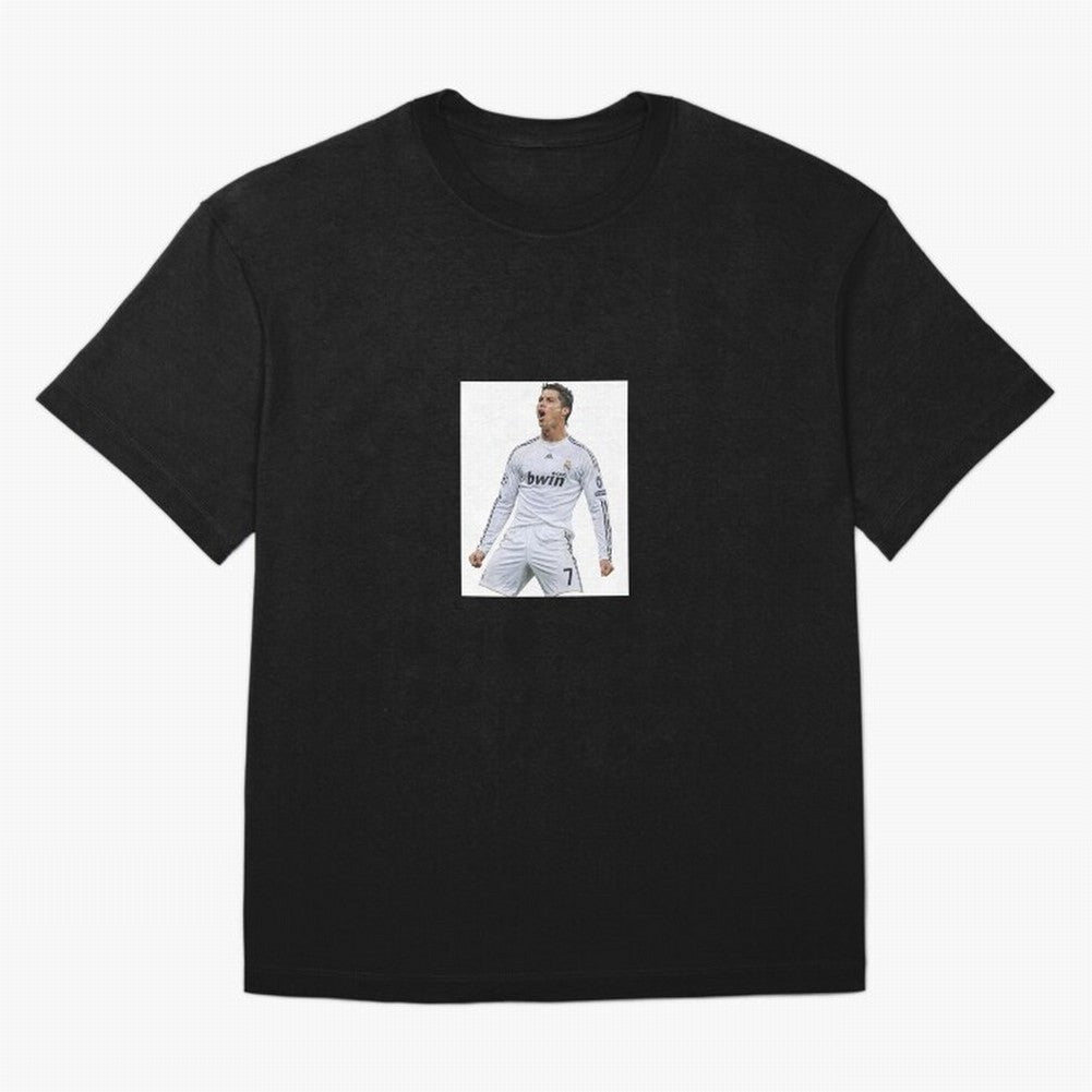Cristiano Ronaldo 2009 real madrid cr7 Oversized T-Shirt Support the FIFA World Cup 2026 Group Stage Journey through Messi, CR7 and Mbappe Highlights, Brazil, Portugal and Argentina Pride, Vintage Soccer Flavor, Modern Football Stars, National