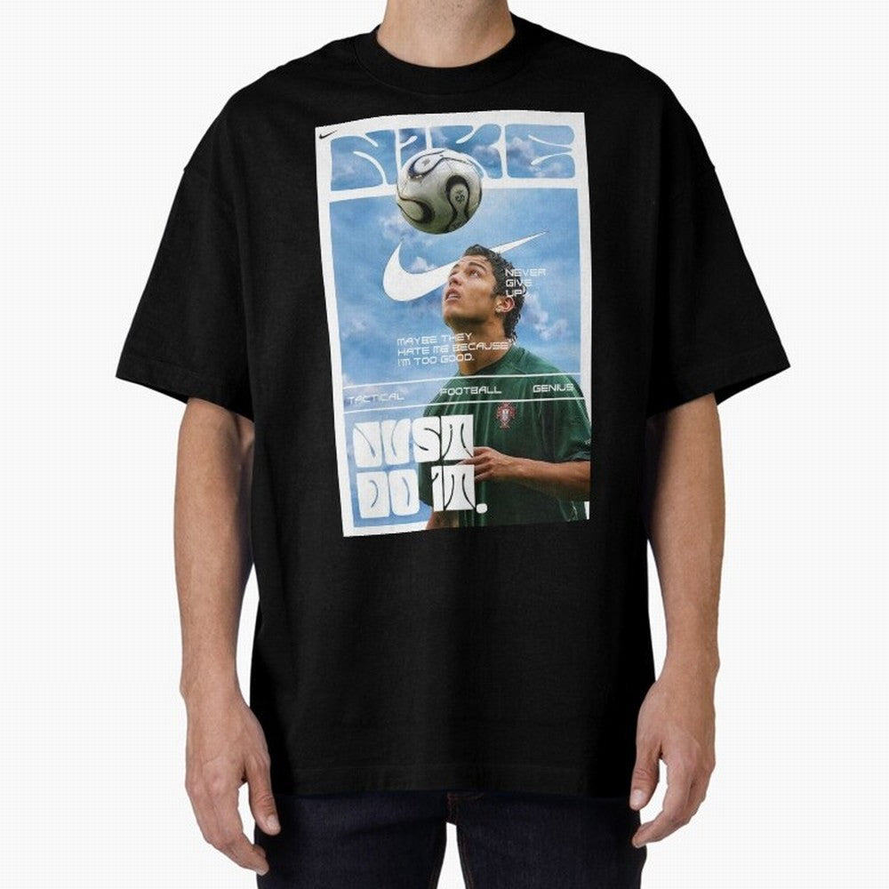 CR7 Oversized T-Shirt Follow Every Goal of FIFA World Cup 2026 Group Stage for Fans of Cristiano Ronaldo and Argentina, Bringing Football History, Final Match Energy, Crowd Noise and Once in a Lifetime Moments; Created for Match Day Parties, Soccer