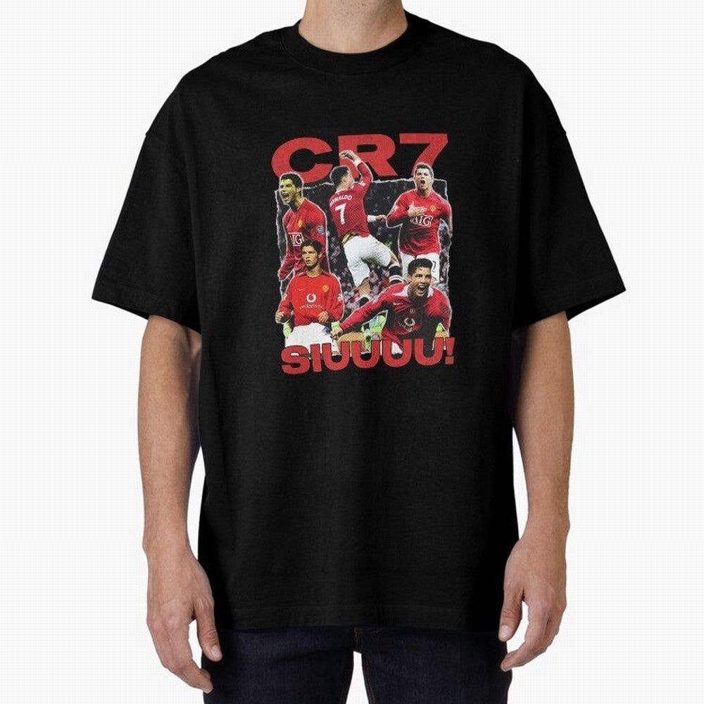 Retro Cristiano Ronaldo Manchester United Oversized T-Shirt Join the FIFA World Cup 2026 Group Stage Journey through Mbappe Highlights, Argentina, France and Brazil Pride, Fan Favorite Moments, National Team Passion, Big Match Drama and Soccer