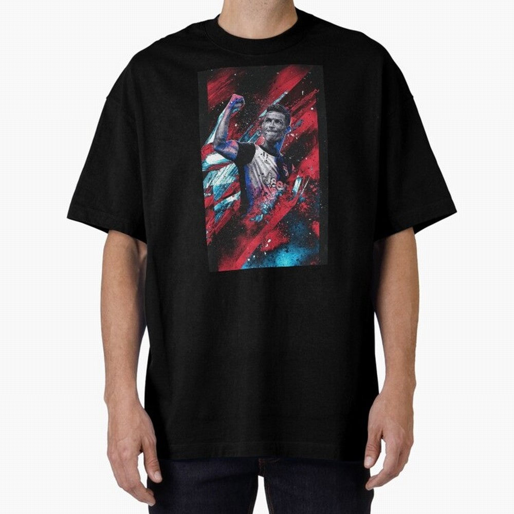 CRISTIANO RONALDO - RANGE N ¡ã 1 iPhone Case Oversized T-Shirt Honor the Football Icons of Match Day Hype around FIFA World Cup 2026 USA Canada Mexico, Cristiano Ronaldo, Haaland and CR7, Portugal, Football Festival Excitement, Trophy Ambitions,