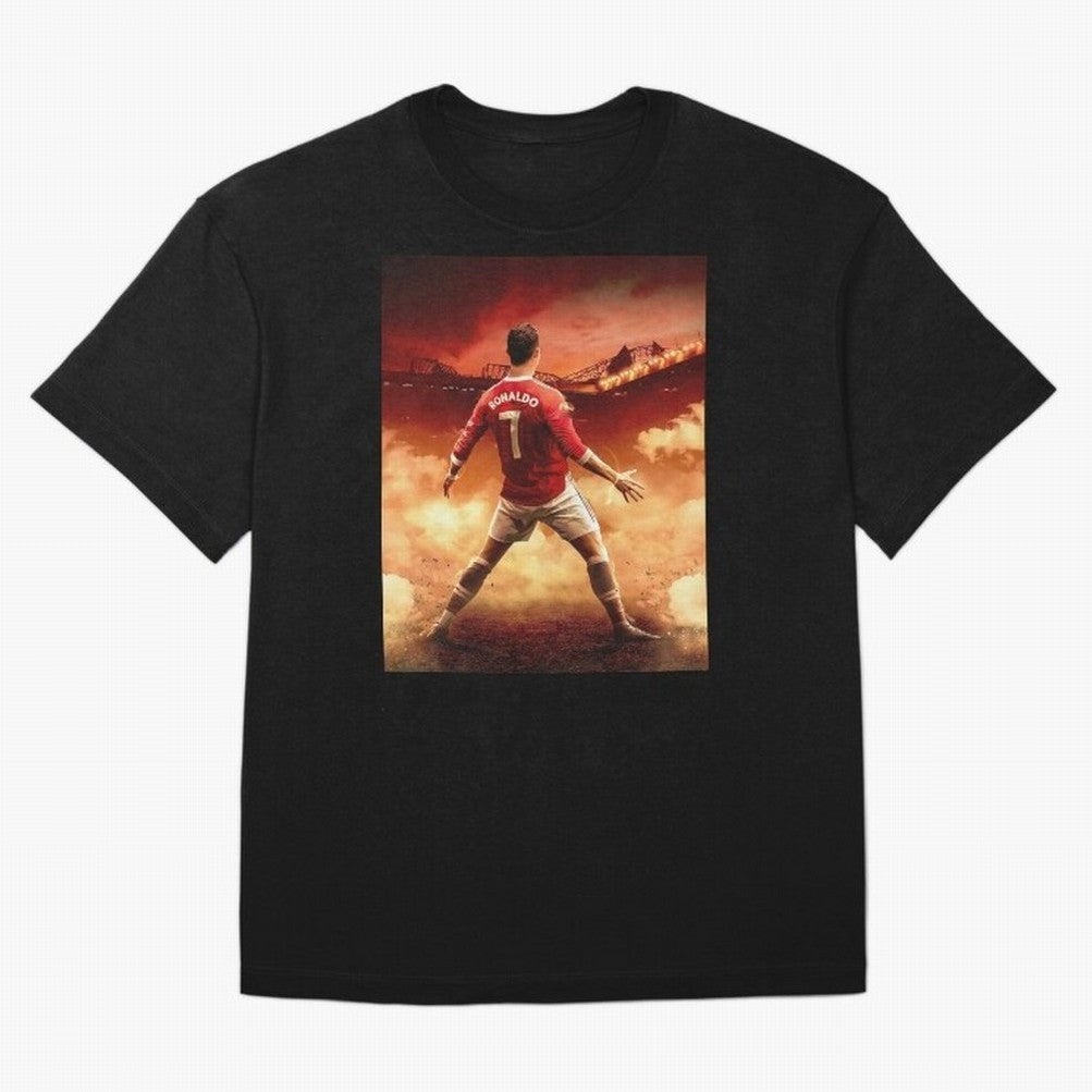 Ronaldo Cr7 Siuuu Manchester,Ronaldo Gifts,Ronaldo Cover,Ronaldo Prints Oversized T-Shirt Feel International Energy from FIFA World Cup 2026 for Fans of CR7 and Messi and Argentina, France and Brazil, Bringing Fan Favorite Moments, National Team
