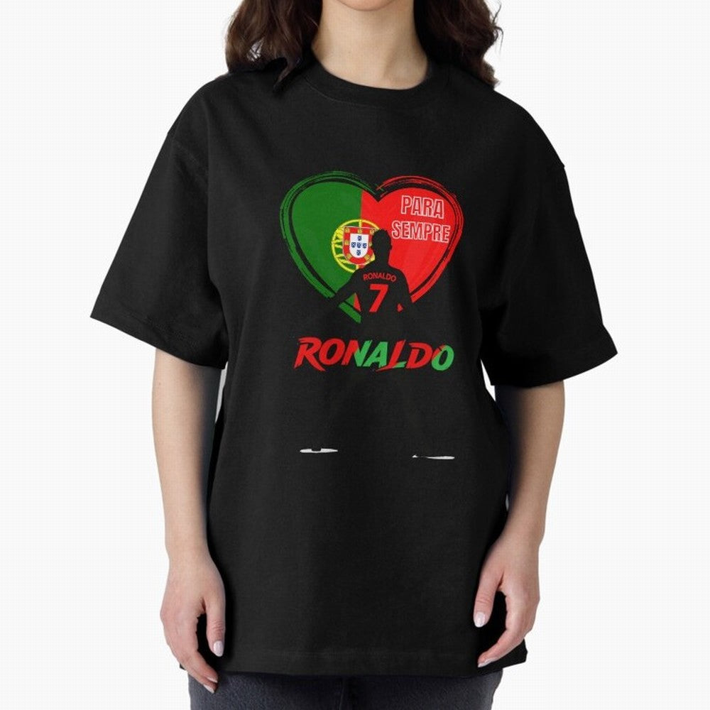 Love Cristiano Ronaldo Oversized T-Shirt Bring Supporter Culture to the FIFA World Cup 2026 USA Canada Mexico Journey through Neymar Highlights, Argentina, France and Brazil Pride, Match Day Excitement, Supporter Culture, Golden Goals and Global