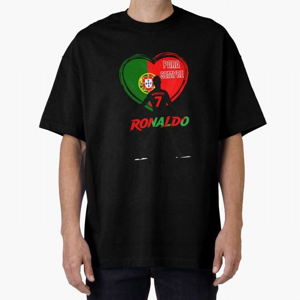 Love Cristiano Ronaldo Oversized T-Shirt Bring Supporter Culture to the FIFA World Cup 2026 USA Canada Mexico Journey through Neymar Highlights, Argentina, France and Brazil Pride, Match Day Excitement, Supporter Culture, Golden Goals and Global