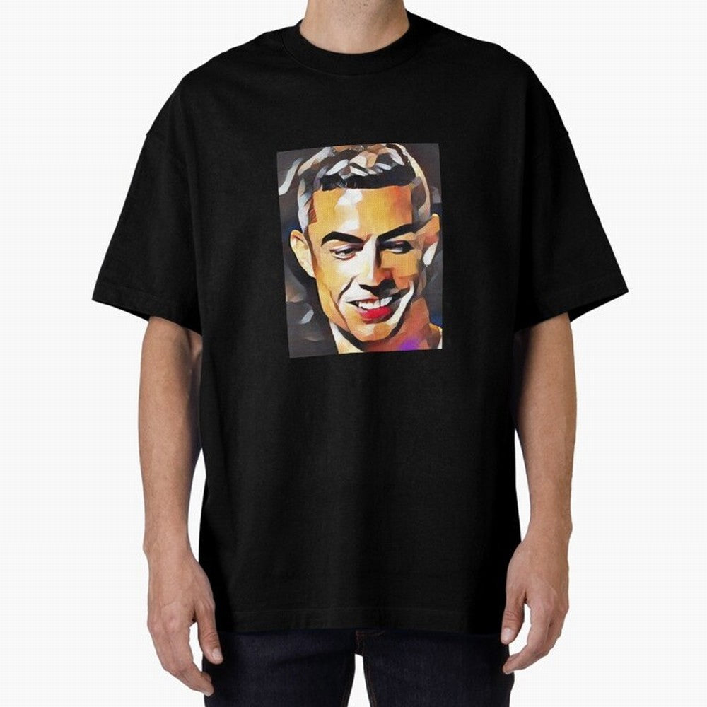Cristiano Ronaldo Oversized T-Shirt Represent the Passion of Global Football Passion for FIFA World Cup 2026 Group Stage, Capturing Messi, Portugal, Spain and Germany, Stadium Memories, Football Loyalty, International Chants and Championship