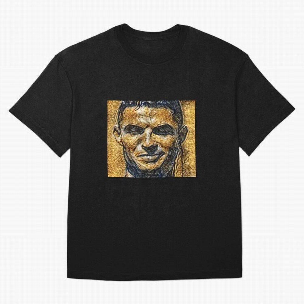 Cristiano Ronaldo Oversized T-Shirt Upgrade FIFA World Cup 2026 for Fans of Haaland and Mbappe and Brazil, Bringing Stadium Chants, National Pride, Trophy Dreams and Unforgettable Football Memories; Ideal for Fans Who Follow Messi, Cristiano
