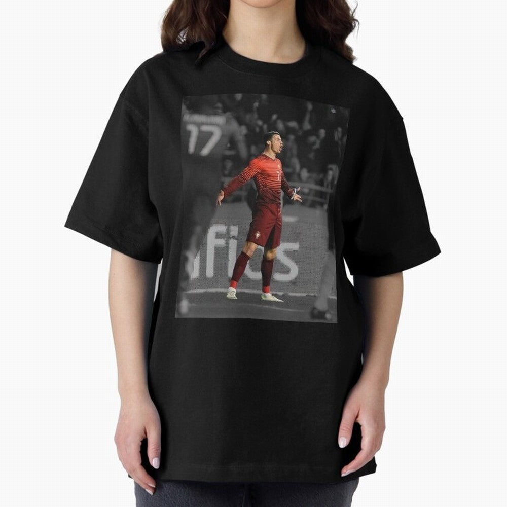 Cristiano Ronaldo Siuuuuuu,Ronaldo Gifts, Ronaldo Best Selling , Ronaldo Top Items Oversized T-Shirt Turn Football Passion into FIFA World Cup 2026 Group Stage Made for Neymar, Portugal Energy, Match Day Excitement, Supporter Culture, Golden Goals