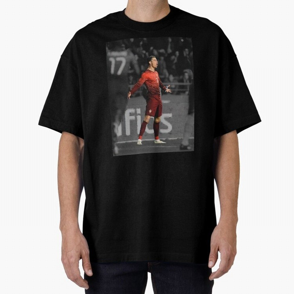 Cristiano Ronaldo Siuuuuuu,Ronaldo Gifts, Ronaldo Best Selling , Ronaldo Top Items Oversized T-Shirt Turn Football Passion into FIFA World Cup 2026 Group Stage Made for Neymar, Portugal Energy, Match Day Excitement, Supporter Culture, Golden Goals