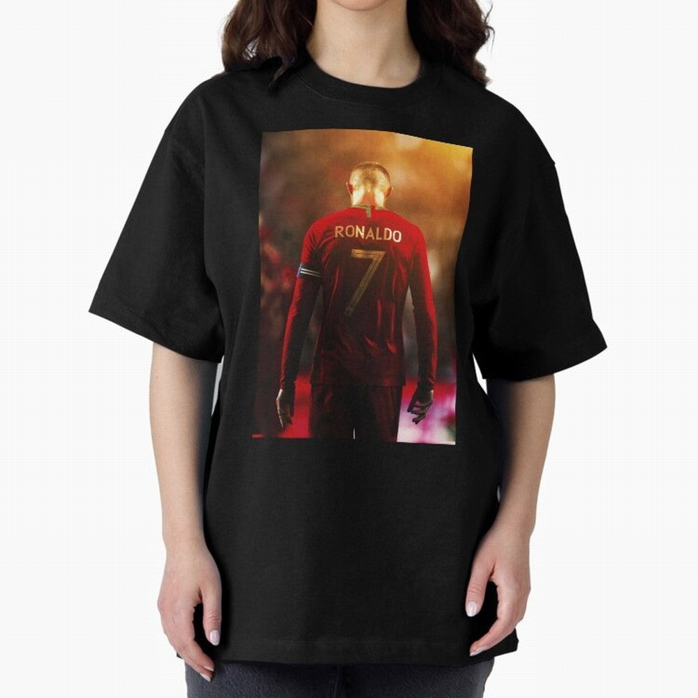 Cristiano Ronaldo The Greatest Player, Ronaldo Gifts, Ronaldo Best Selling , Ronaldo Top Items Post Oversized T-Shirt Join Supporters Worldwide for FIFA World Cup 2026 Group Stage Capturing Messi, Neymar and Mbappe, England and Germany Energy, Goal