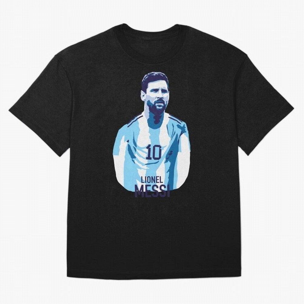 Messi Oversized T-Shirt Show Fan Pride Across FIFA World Cup 2026 Group Stage for Fans of Neymar, Haaland and Cristiano Ronaldo and Portugal, Spain and Germany, Bringing Football Festival Excitement, Trophy Ambitions, Country Rivalries and Star