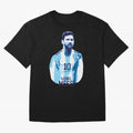 Messi Oversized T-Shirt Show Fan Pride Across FIFA World Cup 2026 Group Stage for Fans of Neymar, Haaland and Cristiano Ronaldo and Portugal, Spain and Germany, Bringing Football Festival Excitement, Trophy Ambitions, Country Rivalries and Star