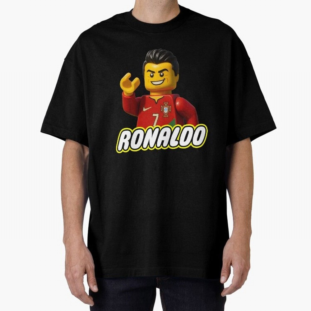 Block CR7 Oversized T-Shirt Show Up for the Glory of the FIFA World Cup 2026 Journey through Messi, CR7 and Mbappe Highlights, Argentina and Brazil Pride, Fan Favorite Moments, National Team Passion, Big Match Drama and Soccer History; Great for