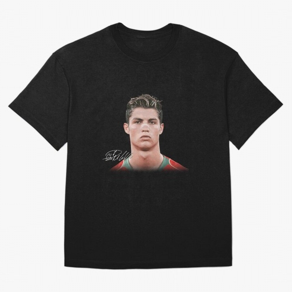 Cristiano Ronaldo Oversized T-Shirt Spotlight FIFA World Cup 2026 Group Stage Spirit, Centered on England, Mbappe, Global Supporter Spirit, Legendary Goals, National Colors and Tournament Celebration; Perfect for People Who Love Argentina, Brazil,