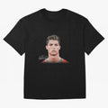 Cristiano Ronaldo Oversized T-Shirt Spotlight FIFA World Cup 2026 Group Stage Spirit, Centered on England, Mbappe, Global Supporter Spirit, Legendary Goals, National Colors and Tournament Celebration; Perfect for People Who Love Argentina, Brazil,