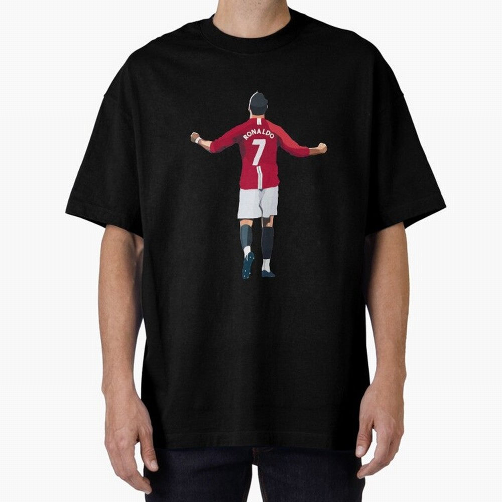 Cristiano Ronaldo Oversized T-Shirt Support Your Favorite Stars during FIFA World Cup 2026 USA Canada Mexico Spirit, Capturing England and Germany, Cristiano Ronaldo, Fan Favorite Moments, National Team Passion, Big Match Drama and Soccer History;