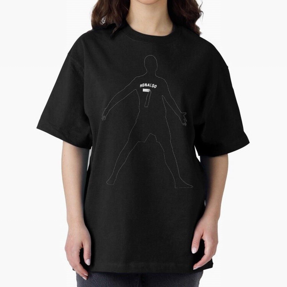 CR7 Oversized T-Shirt Discover Global Football Passion for FIFA World Cup 2026 Group Stage, Celebrating Messi, Neymar and Mbappe, Portugal, Football Passion, Legendary Performances, Festival Vibes and Supporter Community; Made for Collectors Who