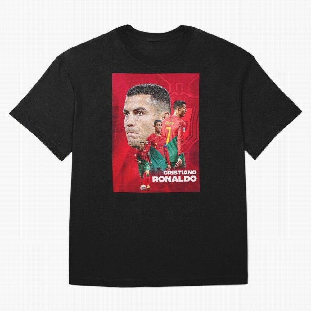 CRISTIANO RONALDO WORLD CUP 2022 Oversized T-Shirt Create FIFA World Cup 2026 USA Canada Mexico Spirit, Celebrating England, Mbappe and Neymar, Fan Favorite Moments, National Team Passion, Big Match Drama and Soccer History; Created for Match Day