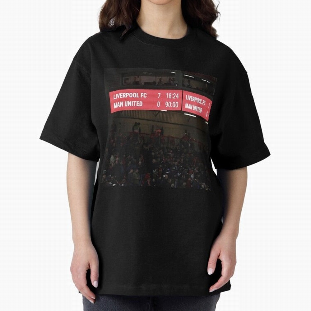 Liverpool 7 - 0 Manchester United Oversized T-Shirt Support Iconic Players in FIFA World Cup 2026 Group Stage Made for Cristiano Ronaldo, Haaland and CR7, Germany Energy, Match Day Excitement, Supporter Culture, Golden Goals and Global Football