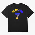 Cristiano Ronaldo Manchester United Oversized T-Shirt Back Your Heroes with FIFA World Cup 2026 for Fans of Mbappe and Neymar and France, Bringing Global Supporter Spirit, Legendary Goals, National Colors and Tournament Celebration; Perfect for