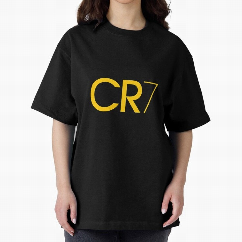 Cristiano, Ronaldo CR7 Oversized T-Shirt Share the Excitement of FIFA World Cup 2026 USA Canada Mexico with Messi, Neymar and Mbappe, Argentina Energy, Supporter Pride, Iconic Celebrations, Legendary Names and Global Match Day Energy; Perfect for