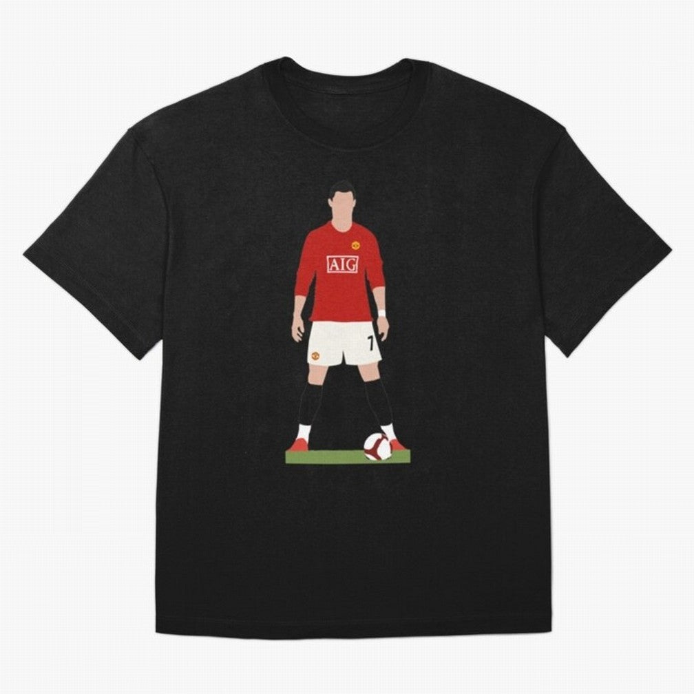 Cristiano Ronaldo Oversized T-Shirt Show Your Love for FIFA World Cup 2026 USA Canada Mexico Spirit, Driven by Spain, CR7 and Messi, Goal Celebration Energy, Supporter Heritage, Football Icons and Worldwide Tournament Joy; Built for Supporters