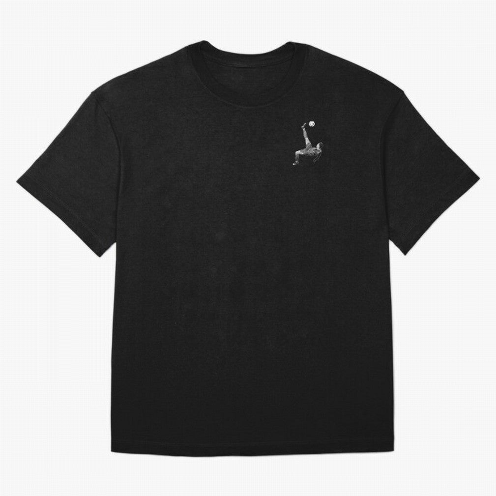 The fallback (b / w) Oversized T-Shirt Celebrate Fan Favorites in FIFA World Cup 2026 USA Canada Mexico Built around Cristiano Ronaldo, Argentina, France and Brazil Energy, Worldwide Fan Energy, Dramatic Goals, Stadium Lights and Championship