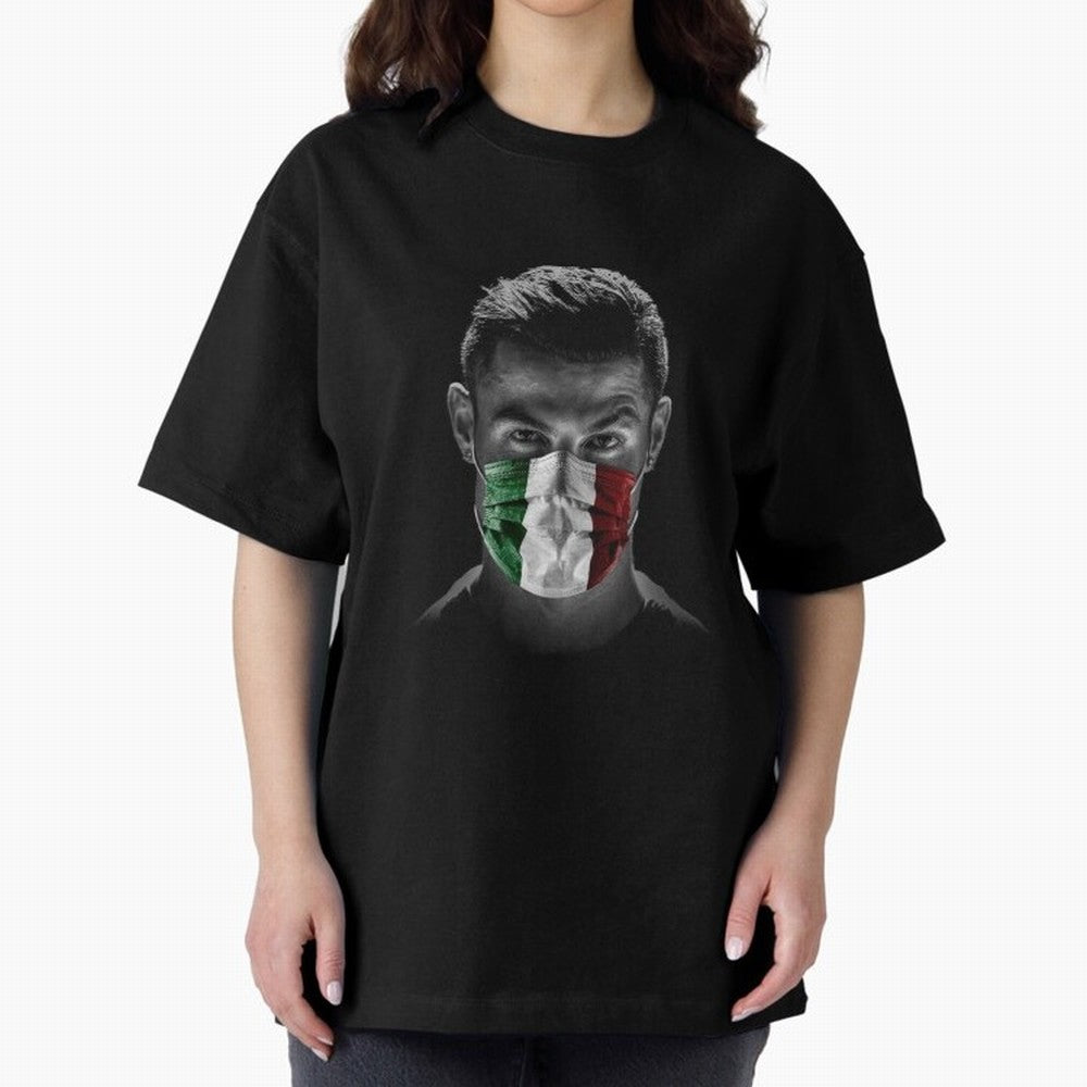 Cristiano Ronaldo Oversized T-Shirt Make Your Look Match FIFA World Cup 2026 USA Canada Mexico with Messi, CR7 and Mbappe, France Energy, Goal Celebration Energy, Supporter Heritage, Football Icons and Worldwide Tournament Joy; Perfect for Fans,
