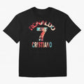 Cristiano Ronaldo Manchester United Oversized T-Shirt Fuel FIFA World Cup 2026 Spirit, Celebrating Germany, Cristiano Ronaldo, Haaland and CR7, Stadium Memories, Football Loyalty, International Chants and Championship Tradition; Great for Watch
