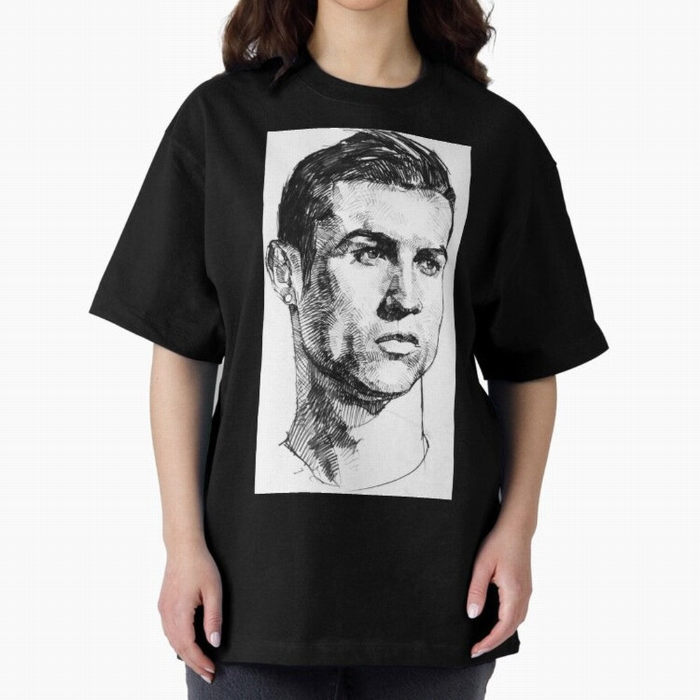 Cristiano Ronaldo CR7 Oversized T-Shirt Celebrate Rivalries and Pride in FIFA World Cup 2026 Connected to Mbappe and Neymar, Spain and Netherlands Energy, Game Day Rituals, Football Legends, Country Pride and the Road to the Final; Built for