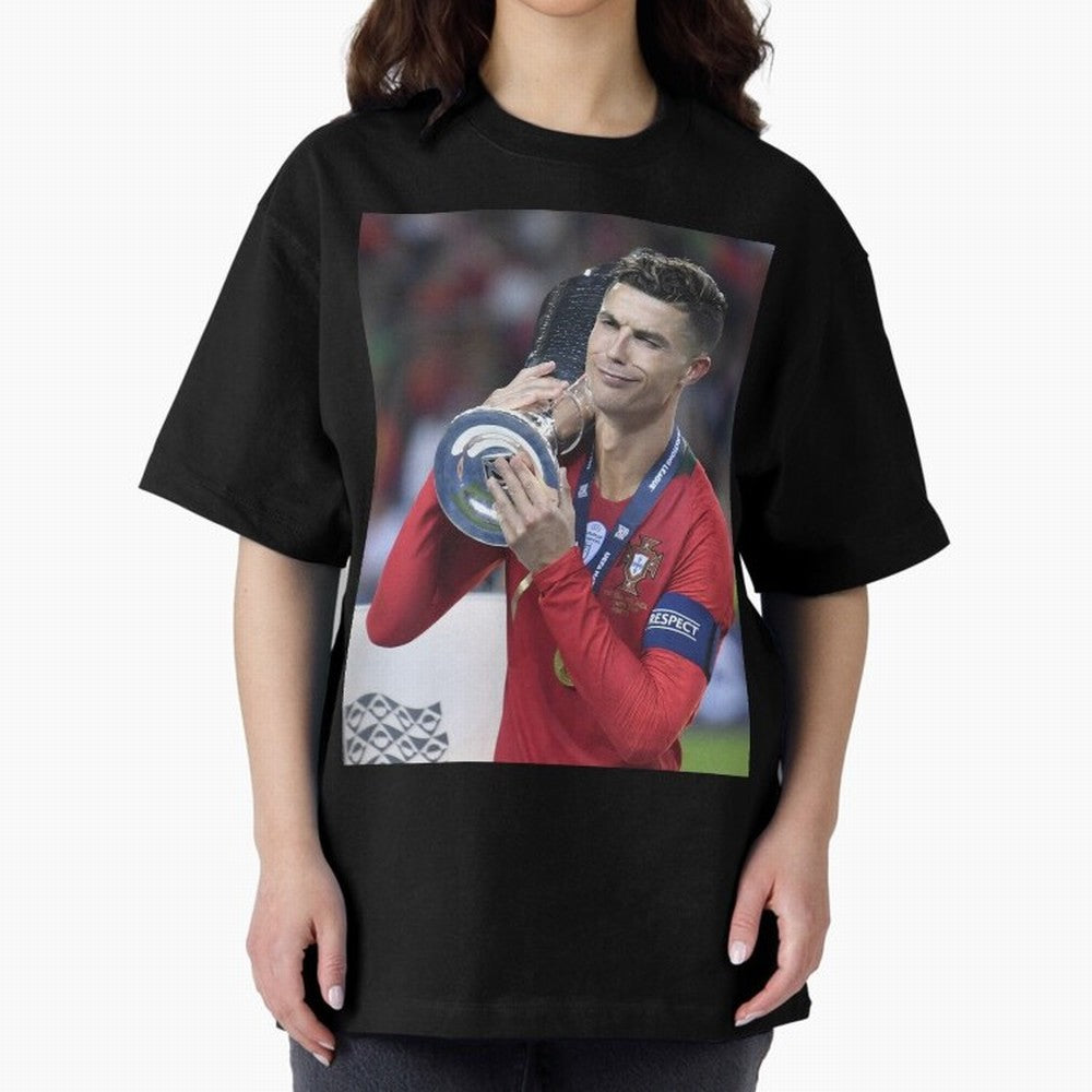 Todos Portugal 2019 CR7 Oversized T-Shirt Honor Champions and Dreams in FIFA World Cup 2026 Group Stage Inspired by Messi, Argentina and Brazil Energy, Football History, Final Match Energy, Crowd Noise and Once in a Lifetime Moments; Ideal for