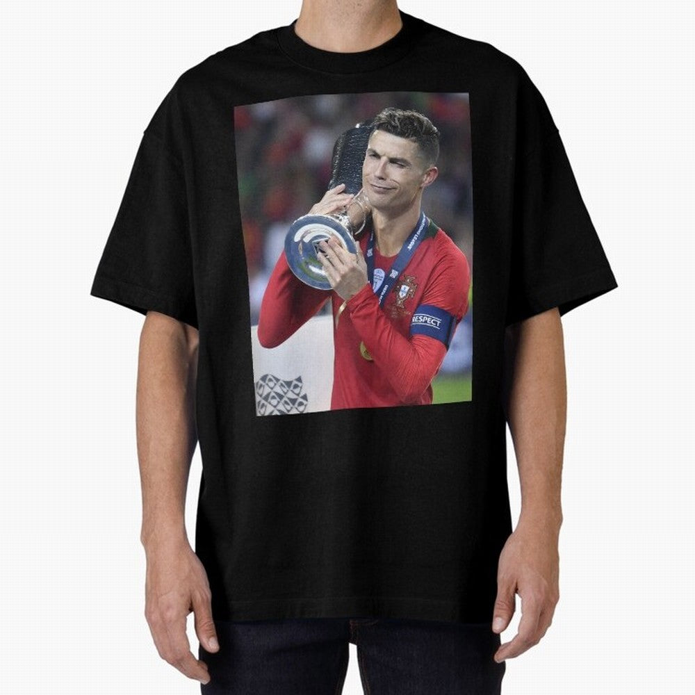 Todos Portugal 2019 CR7 Oversized T-Shirt Honor Champions and Dreams in FIFA World Cup 2026 Group Stage Inspired by Messi, Argentina and Brazil Energy, Football History, Final Match Energy, Crowd Noise and Once in a Lifetime Moments; Ideal for