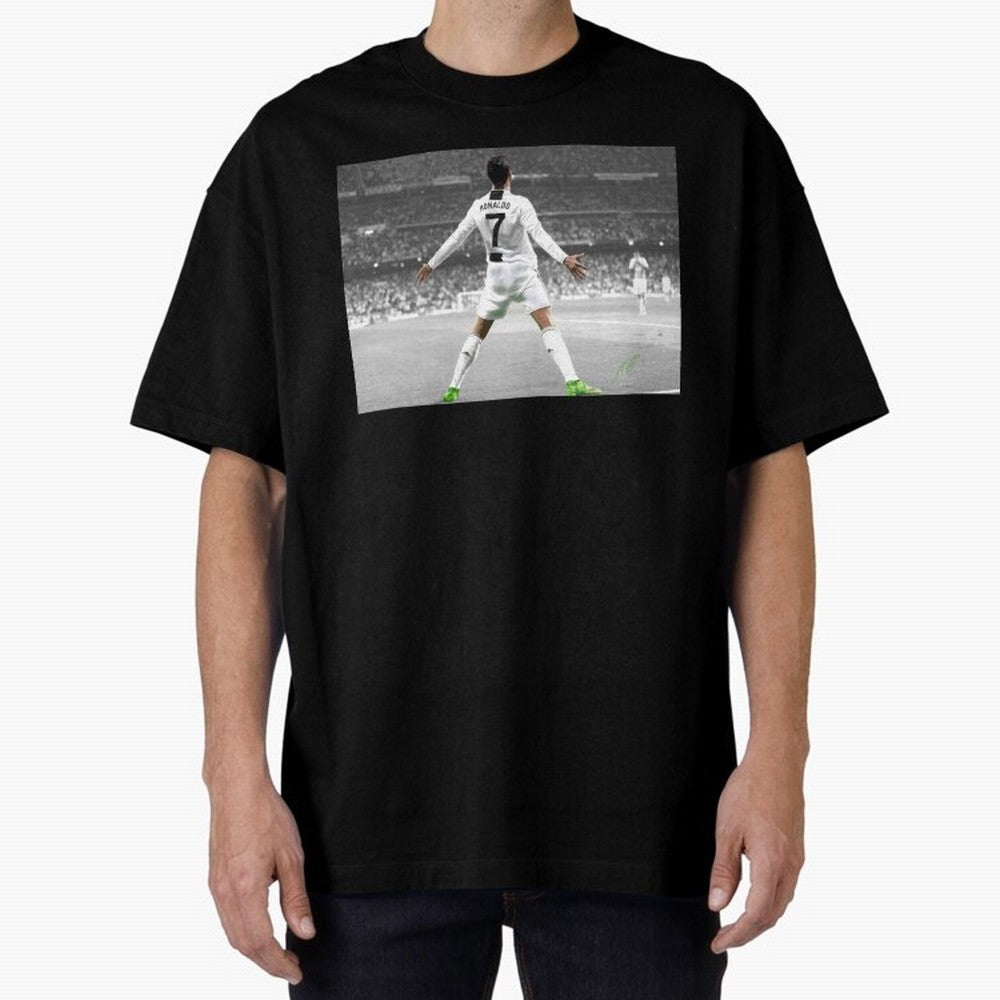 Cristiano Ronaldo Oversized T-Shirt Turn Football Passion into FIFA World Cup 2026 Spirit, Highlighting Portugal, Spain and Germany, Neymar, Haaland and Cristiano Ronaldo, Fan Favorite Moments, National Team Passion, Big Match Drama and Soccer