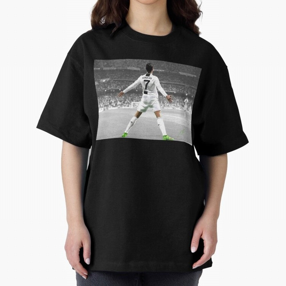 Cristiano Ronaldo Oversized T-Shirt Turn Football Passion into FIFA World Cup 2026 Spirit, Highlighting Portugal, Spain and Germany, Neymar, Haaland and Cristiano Ronaldo, Fan Favorite Moments, National Team Passion, Big Match Drama and Soccer