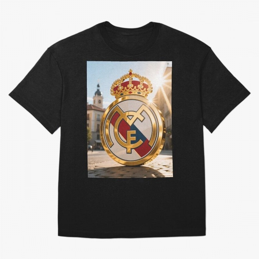 Plaza Sol Real Madrid Oversized T-Shirt Bring Home the FIFA World Cup 2026 Group Stage Journey through Neymar, Haaland and Cristiano Ronaldo Highlights, Portugal Pride, Retro Football Energy, Iconic Rivalries, Trophy Chase Drama and Stadium