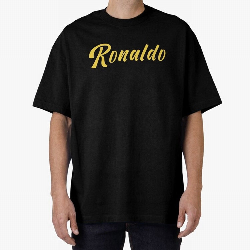 Cristiano Ronaldo Cristiano Ronaldo Oversized T-Shirt Celebrate Golden Goal Energy in FIFA World Cup 2026 USA Canada Mexico for Fans of Cristiano Ronaldo and Portugal, Spain and Germany, Bringing Game Day Rituals, Football Legends, Country Pride