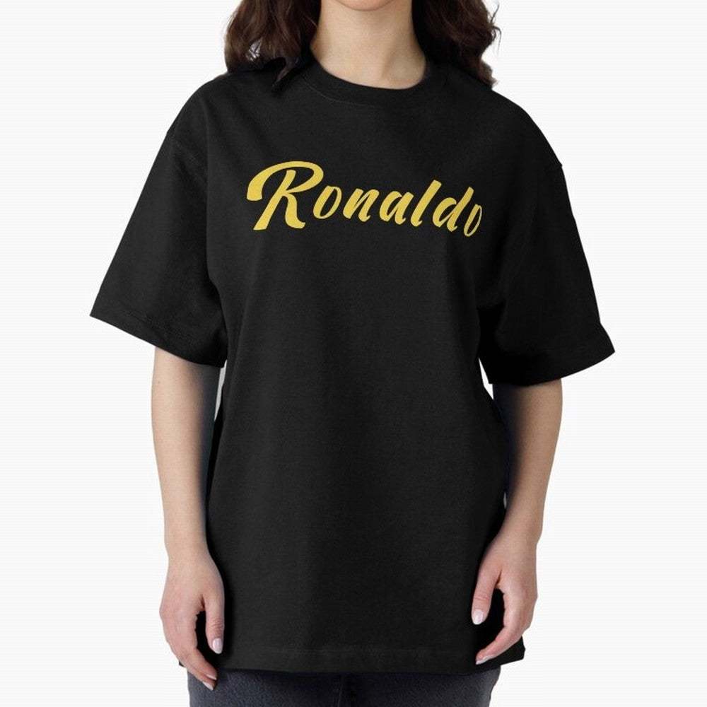 Cristiano Ronaldo Cristiano Ronaldo Oversized T-Shirt Celebrate Golden Goal Energy in FIFA World Cup 2026 USA Canada Mexico for Fans of Cristiano Ronaldo and Portugal, Spain and Germany, Bringing Game Day Rituals, Football Legends, Country Pride
