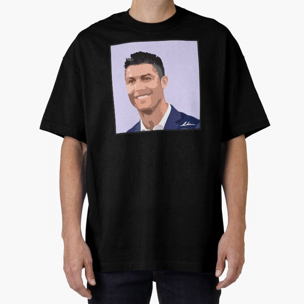 Cristiano Ronaldo Oversized T-Shirt Experience the FIFA World Cup 2026 Group Stage Journey through Haaland and Mbappe Highlights, Argentina, France and Brazil Pride, Worldwide Fan Energy, Dramatic Goals, Stadium Lights and Championship