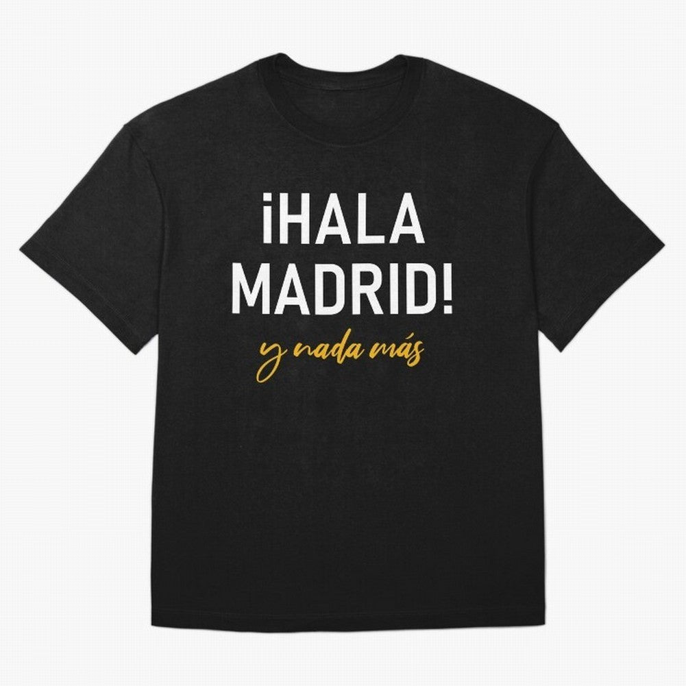 Hala Madrid Oversized T-Shirt Carry National Pride through FIFA World Cup 2026 Group Stage Spirit, with Germany, CR7, Match Day Excitement, Supporter Culture, Golden Goals and Global Football Passion; Perfect for People Who Love Argentina, Brazil,