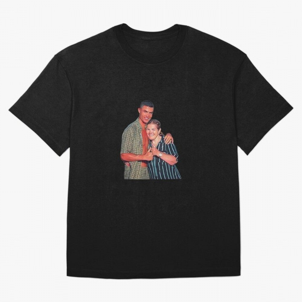 its criis with his mother Oversized T-Shirt Keep Football History Alive during the FIFA World Cup 2026 USA Canada Mexico Journey through Neymar, Haaland and Cristiano Ronaldo Highlights, Argentina and Brazil Pride, Stadium Chants, National Pride,