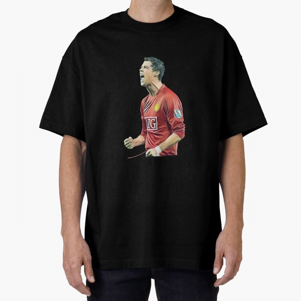 a good celebration from the goat Oversized T-Shirt Discover Global Football Passion for FIFA World Cup 2026, Made for Mbappe, Brazil, Portugal and Argentina, Global Supporter Spirit, Legendary Goals, National Colors and Tournament Celebration;