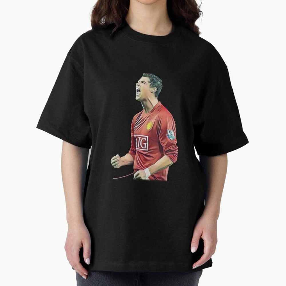a good celebration from the goat Oversized T-Shirt Discover Global Football Passion for FIFA World Cup 2026, Made for Mbappe, Brazil, Portugal and Argentina, Global Supporter Spirit, Legendary Goals, National Colors and Tournament Celebration;