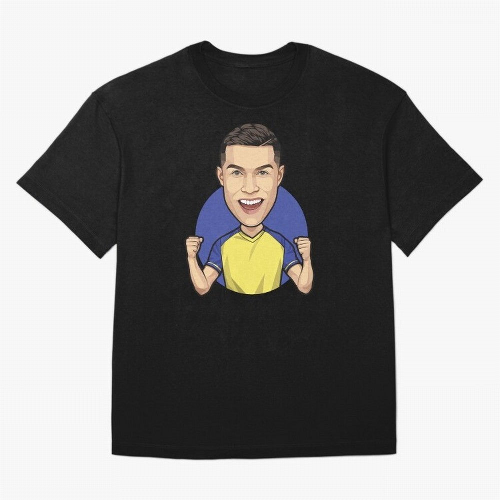 Ronaldo Al-Nassr 2022 Oversized T-Shirt Celebrate Classic Football Spirit in FIFA World Cup 2026 Group Stage Spirit, Filled with Portugal, Messi, CR7 and Mbappe, Fan Favorite Moments, National Team Passion, Big Match Drama and Soccer History;