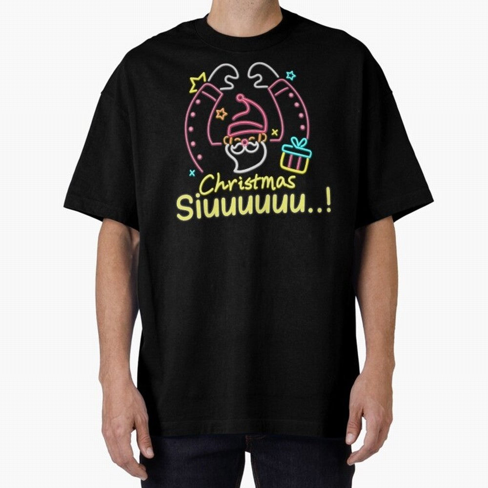 Christmas siuuu CR7 goal Oversized T-Shirt Carry the Dream of FIFA World Cup 2026 Group Stage Connected to Neymar, Haaland and Cristiano Ronaldo, Brazil Energy, Football History, Final Match Energy, Crowd Noise and Once in a Lifetime Moments; Ideal