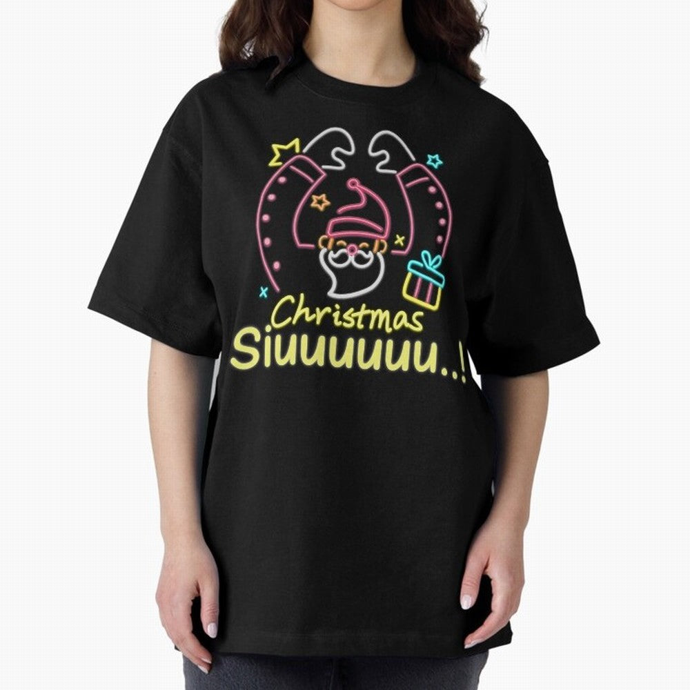 Christmas siuuu CR7 goal Oversized T-Shirt Carry the Dream of FIFA World Cup 2026 Group Stage Connected to Neymar, Haaland and Cristiano Ronaldo, Brazil Energy, Football History, Final Match Energy, Crowd Noise and Once in a Lifetime Moments; Ideal