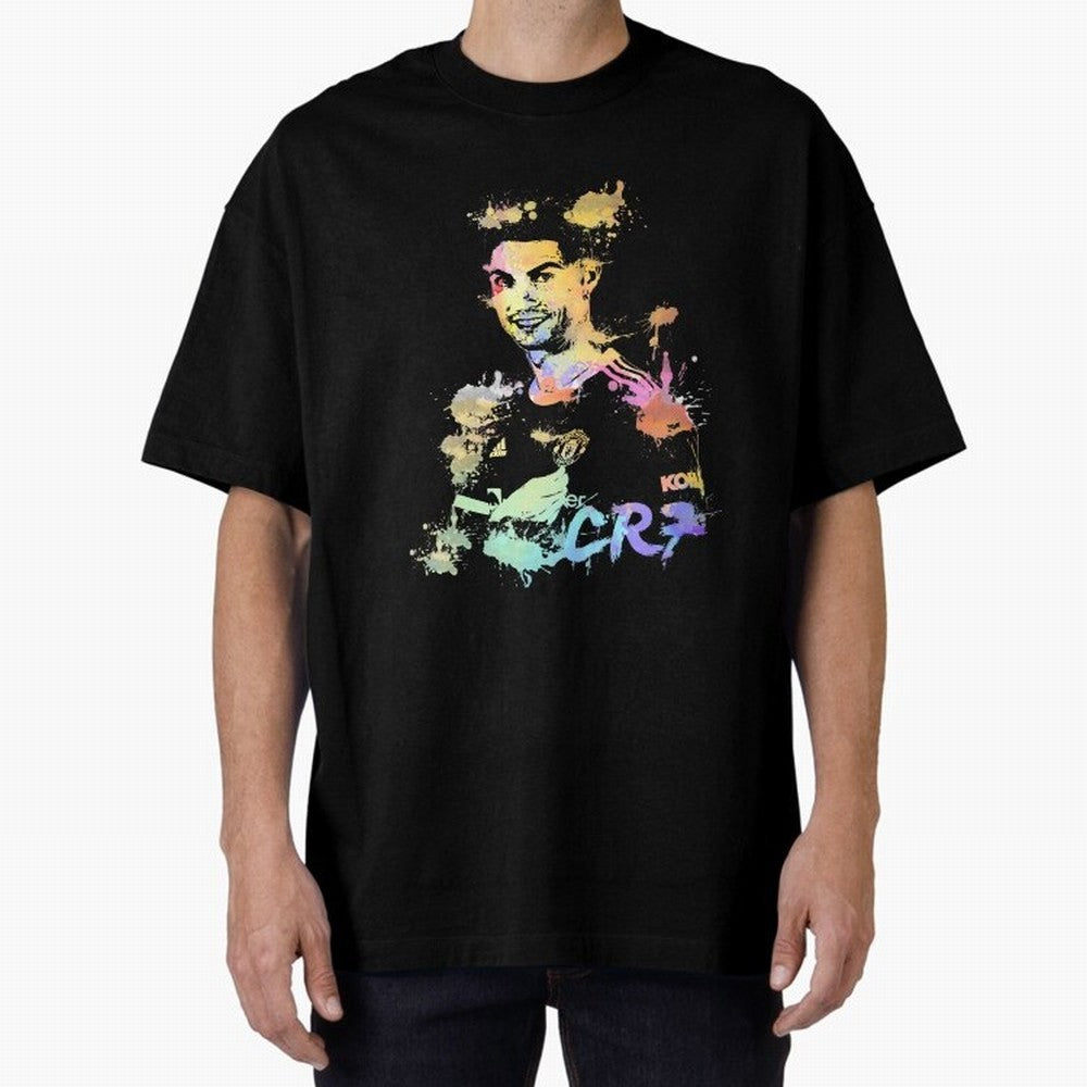 Cristiano Ronaldo Cristiano Ronaldoooo Oversized T-Shirt Keep the Match Day Mood of the FIFA World Cup 2026 Journey through Mbappe Highlights, England Pride, Stadium Memories, Football Loyalty, International Chants and Championship Tradition; Made