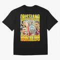 Cristiano Ronaldo CR7 SIUUU El Bicho Vintage Retro Design Oversized T-Shirt Live for the Drama of FIFA World Cup 2026 Built around Messi, CR7 and Mbappe, France Energy, Football Festival Excitement, Trophy Ambitions, Country Rivalries and Star