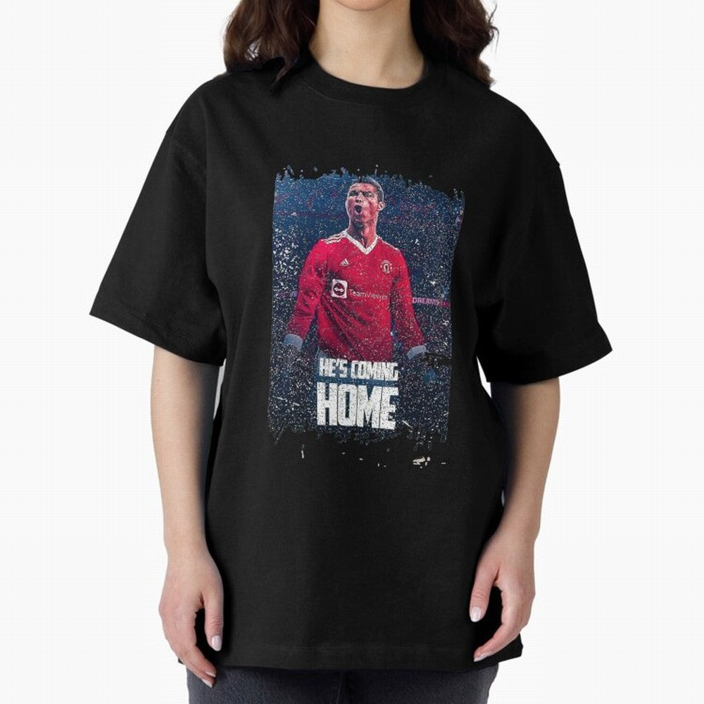 Cristiano Ronaldo Cristiano Ronaldoo Oversized T-Shirt Bring Stadium Energy to FIFA World Cup 2026 Group Stage Spirit, with England and Germany, Cristiano Ronaldo, Haaland and CR7, Classic Soccer Heritage, Championship Pressure, Fan Loyalty and